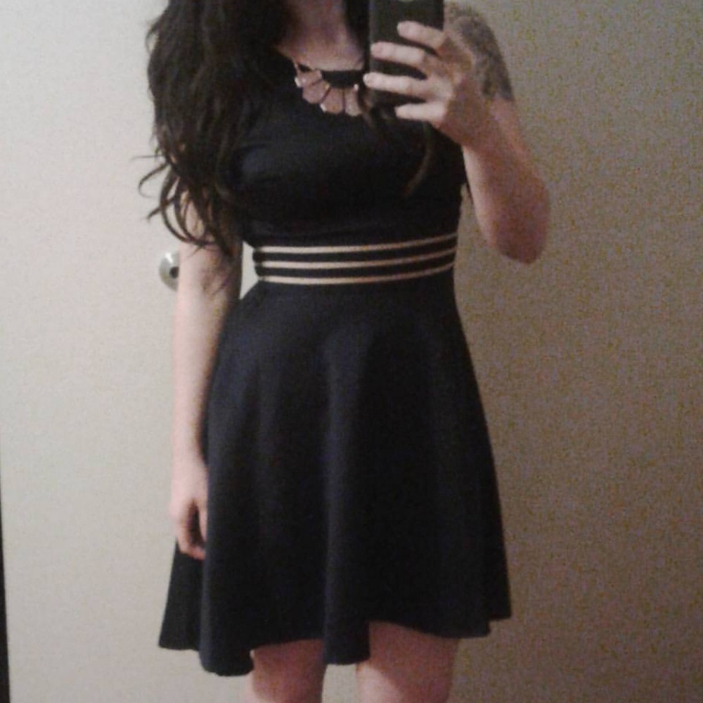 Hepburn Style High-Low Dress